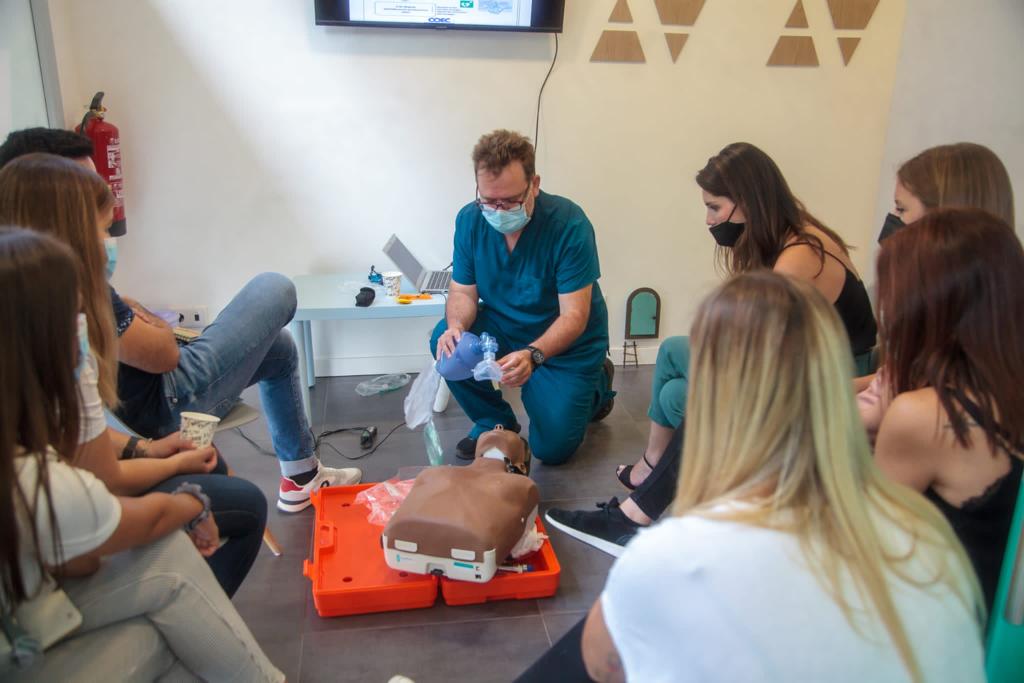curso reanimación cardio pulmonar RCP