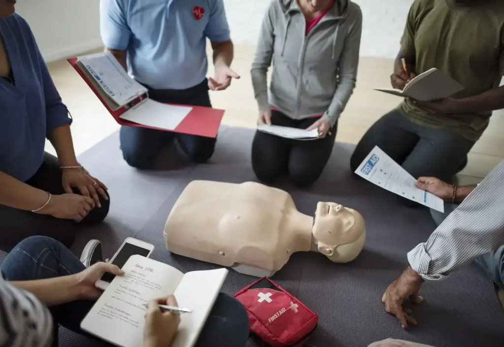curso de reanimación cardiopulmonar