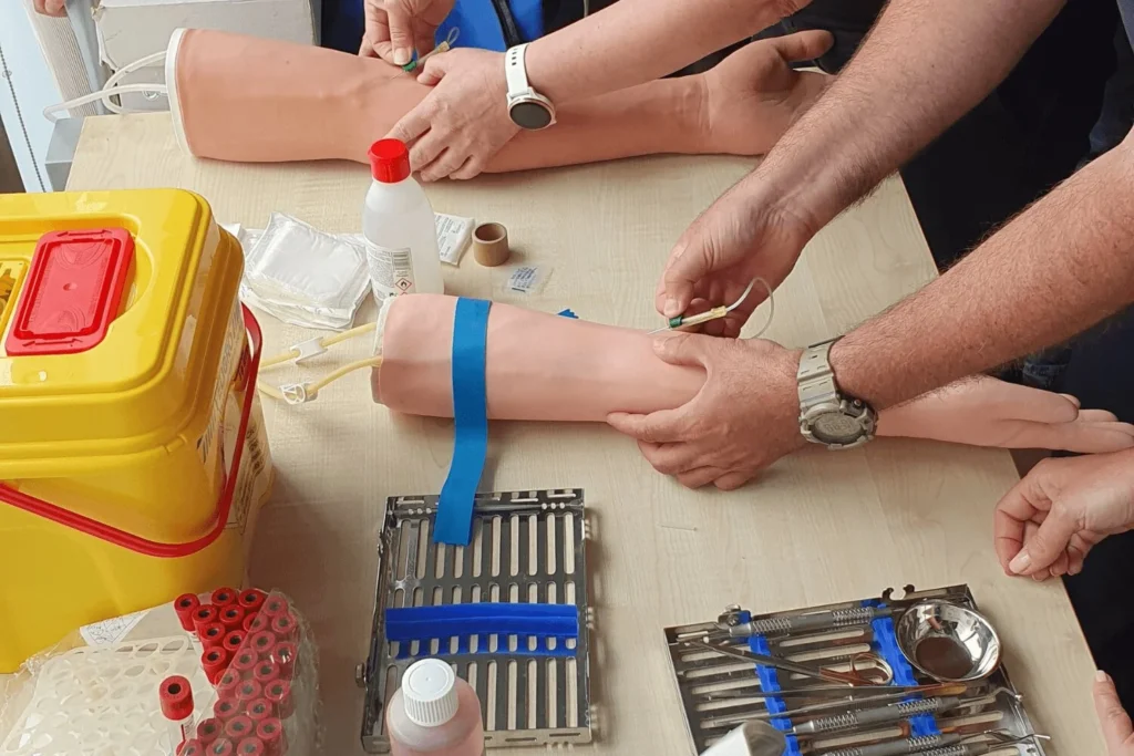 curso venopunciones dentista OBA